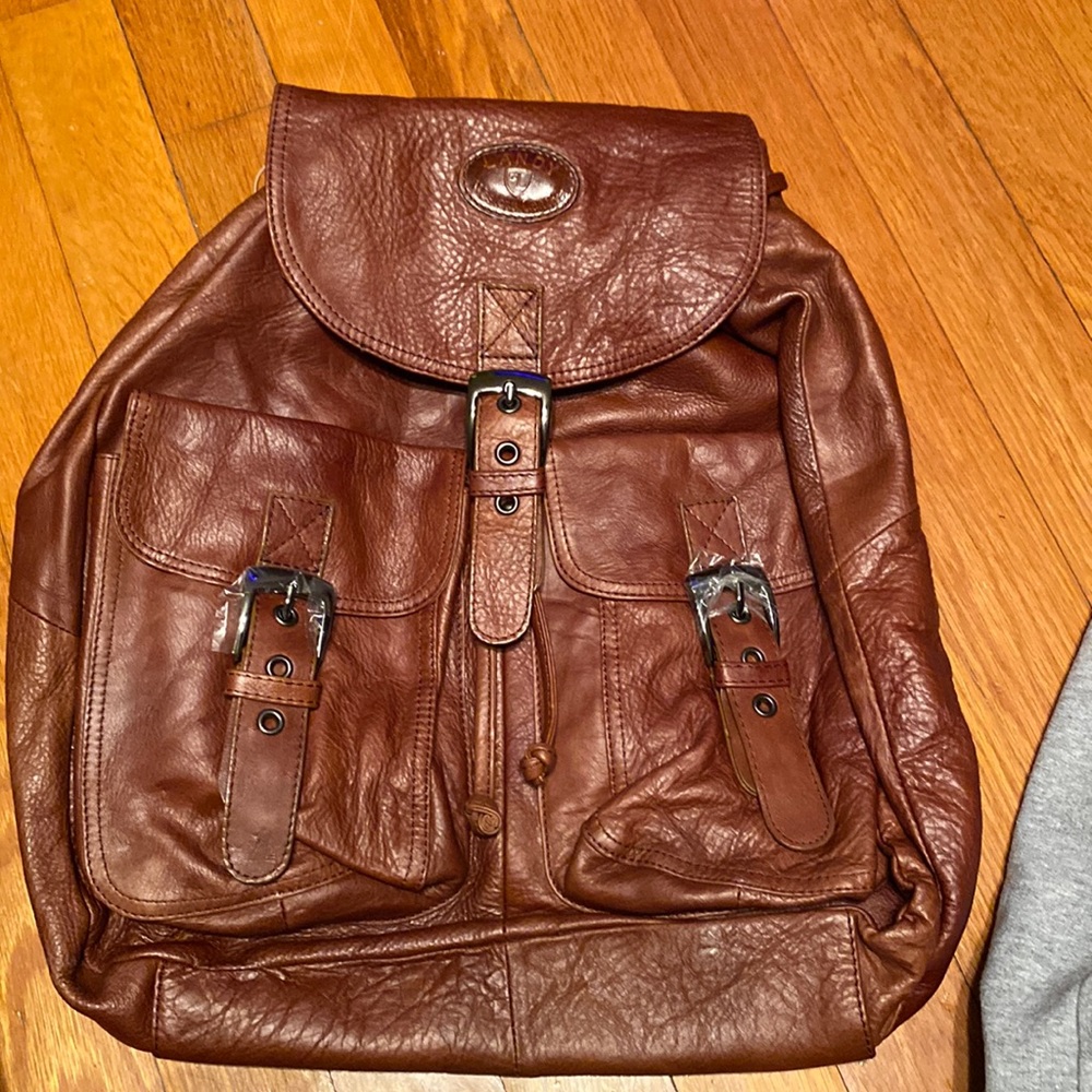 LANDY BACKPACK Western Leather NWOT